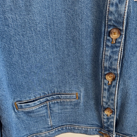 LOFT Blue Denim Jacket - Picture 2 of 7